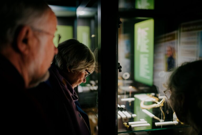 The hunt for the Denmarks past, exhibition view at The National Museum of Denmark, Copenhagen, 2023. Photo Joakim Züger, The National Museum