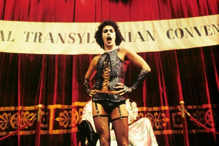 Tim Curry in Rocky Horror Picture Show