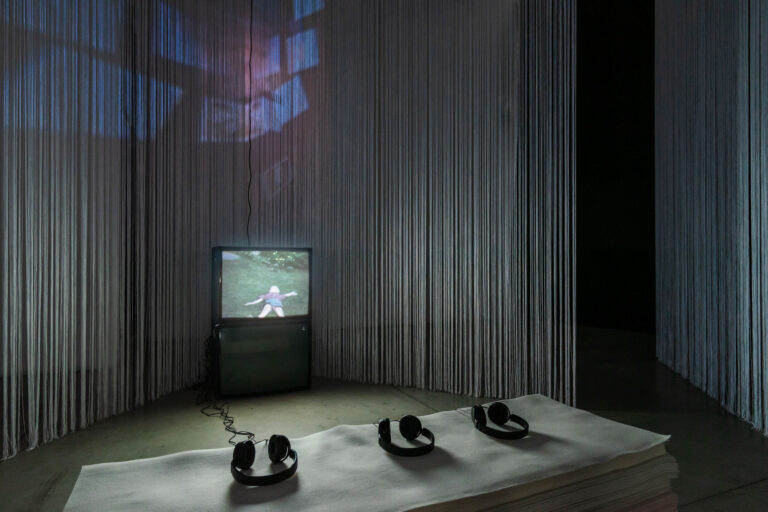 Tungsteno. Memorie e falsi ricordi dall'Archivio Video di Careof, installation view at Fabbrica del Vapore, Milano, 2023. Photo Mayon