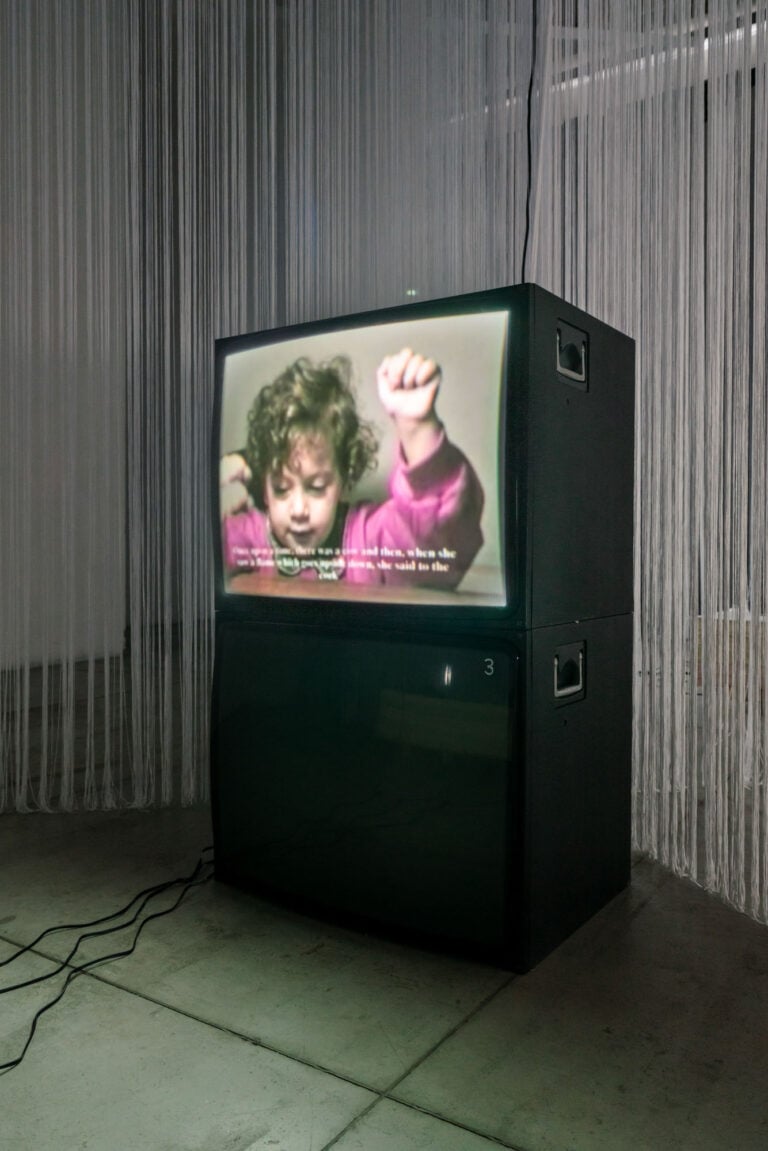 Tungsteno. Memorie e falsi ricordi dall'Archivio Video di Careof, installation view at Fabbrica del Vapore, Milano, 2023. Photo Mayon