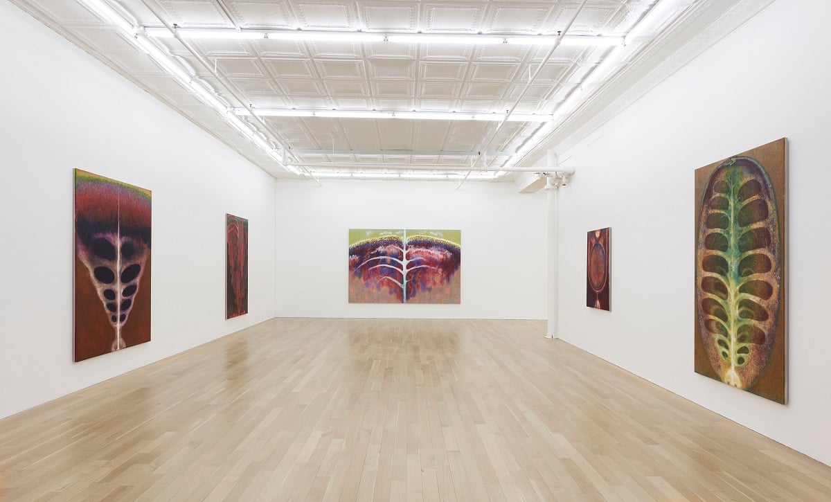 Veduta dell’installazione Luisa Rabbia. Inferno alla Peter Blum Gallery. Courtesy: Peter Blum Gallery