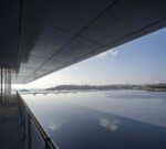 Vista dalla terrazza panoramica del nuovo Istanbul Modern. Progetto Renzo Piano Building Workshop