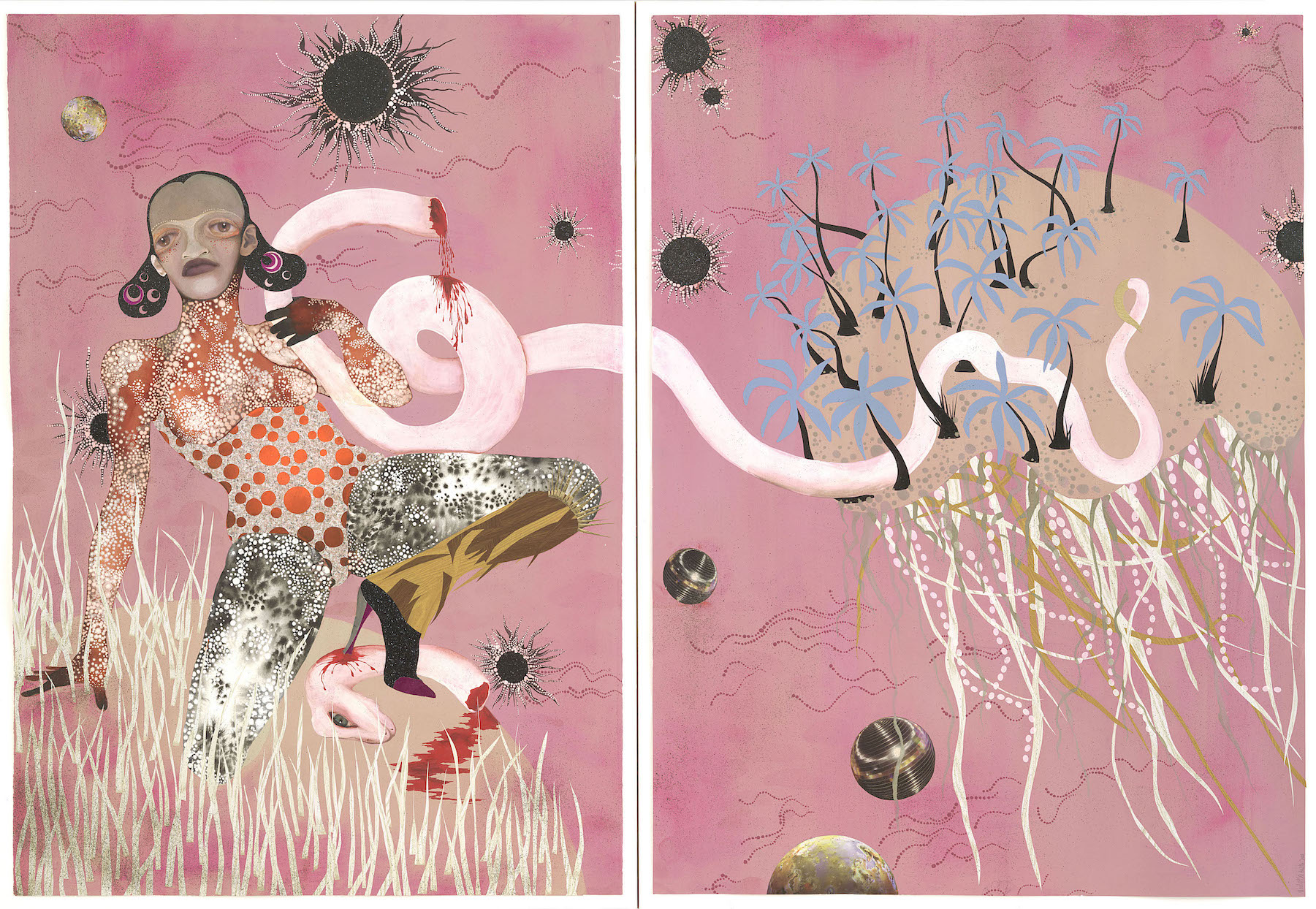 Wangechi Mutu, Yo Mama, 2003