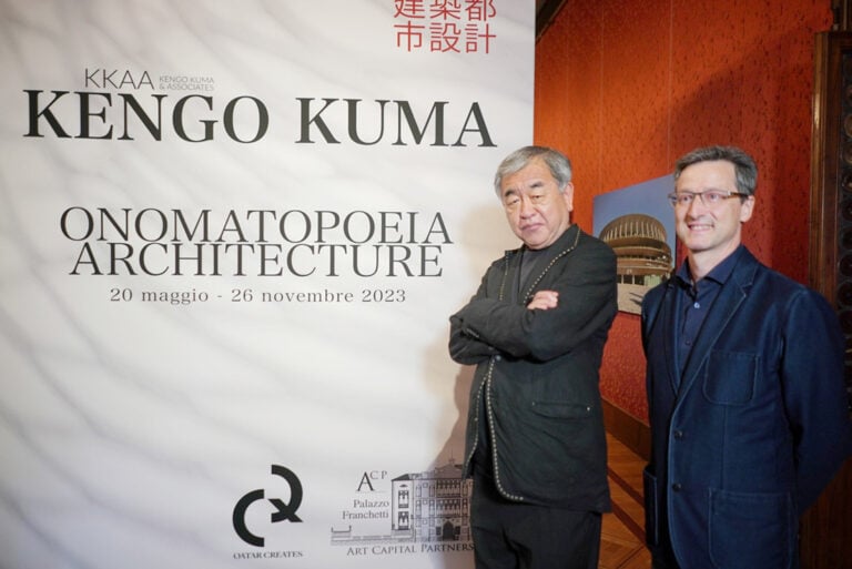 Conferenza Stampa e presentazione della mostra Kengo Kuma. Crediti Vincenzo Bruno/ACP