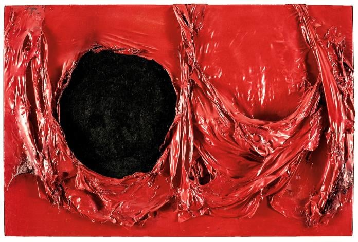  Alberto Burri, Rosso Plastica, 1962, Fondazione Palazzo Albizzini Collezione Burri, Città di Castello