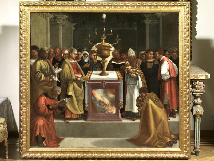 Luca Signorelli, Presentazione al tempio, 1518, Collezione Privata
