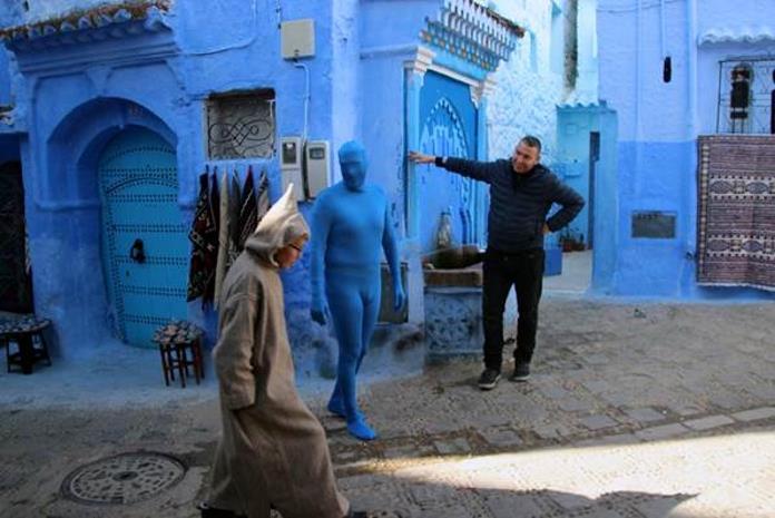 Pride 2023. INVISIBILI PerformanceAzione Chefchaouen, la città blu del Marocco 2023