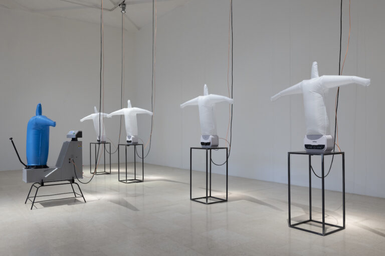 Anna Franceschini, All Those Stuffed Shirts, installation view at Triennale Milano, 2023. Photo Andrea Rossetti