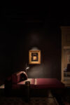 Agostino Arrivabene, Luci fero, 1997. Installation view at Studio 2046, Palazzo Bacchetta, Treviglio, 2023