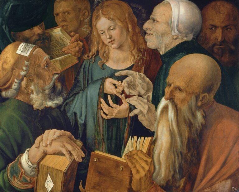 Albrecht Dürer, Cristo dodicenne tra i dottori, Thyssen Bornemisza, Google Art Project