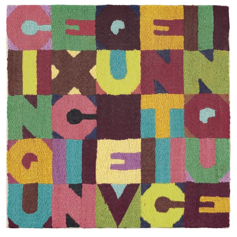 Alighiero Boetti, Cinque x cinque venticinque, 1983