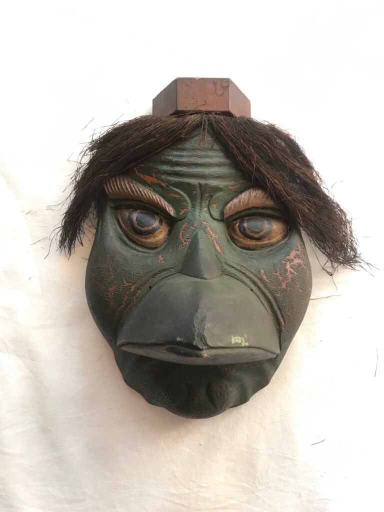 Anonimo, Maschera del teatro Noh – Kappa, 1890