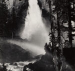 Ansel Adams, Nevada Fall Rainbow, 1946. Courtesy Fondazione di Modena, FMAV Fondazione Modena Arti Visive © The Ansel Adams Publishing Rights Trust