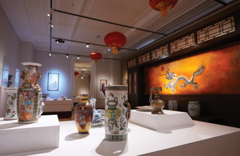 Arte cinese della collezione del Museo. Courtesy Azerbaijan National Museum of Art