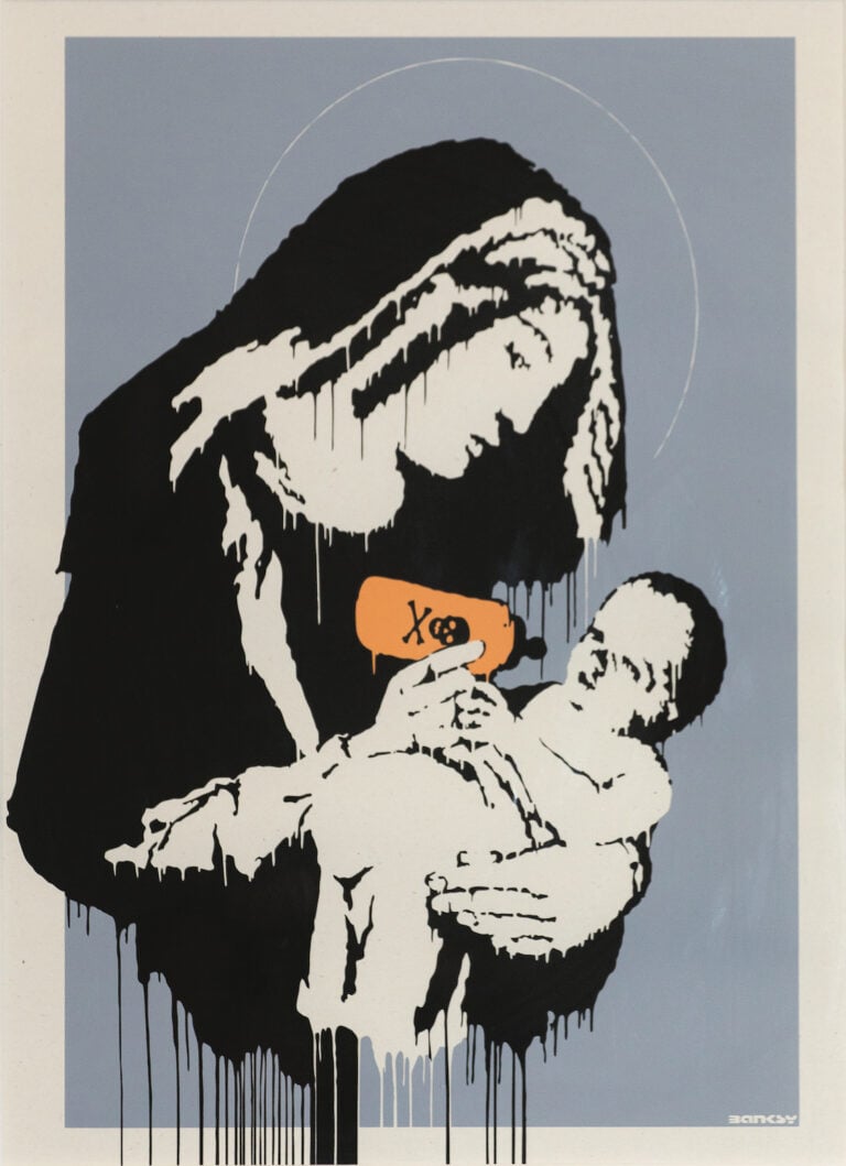 Banksy, Virgin Mary (Toxic Mary)