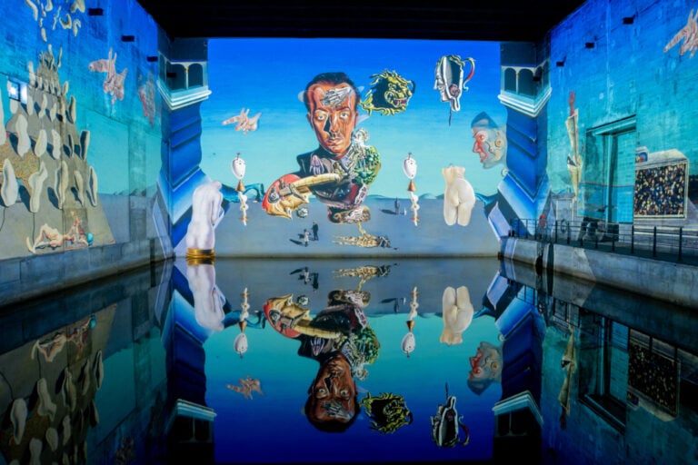 Bordeaux. Bassins des Lumières. Il programma dedicato a Dalí. Photo V. Pinson