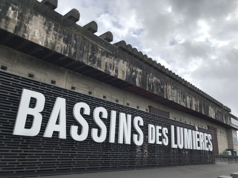 Bordeaux. Bassins des Lumières. Photo Dario Bragaglia