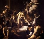 Caravaggio, Martirio di San Matteo, 1599-1600, Cappella Contarelli a San Luigi dei Francesi, Roma