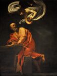 Caravaggio, San Matteo e l’angelo, 1602, San Luigi dei Francesi, Roma