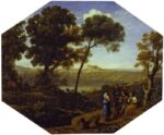 Claude Lorrain, Lago di Castel Gandolfo, ex Collezione Barberini, Fitzwilliams Museum