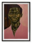 Collins Obijiaku, Portrait of Sadiq, 2023. Courtesy the artist and Luce Gallery, Torino. Photo Nicola Morittu