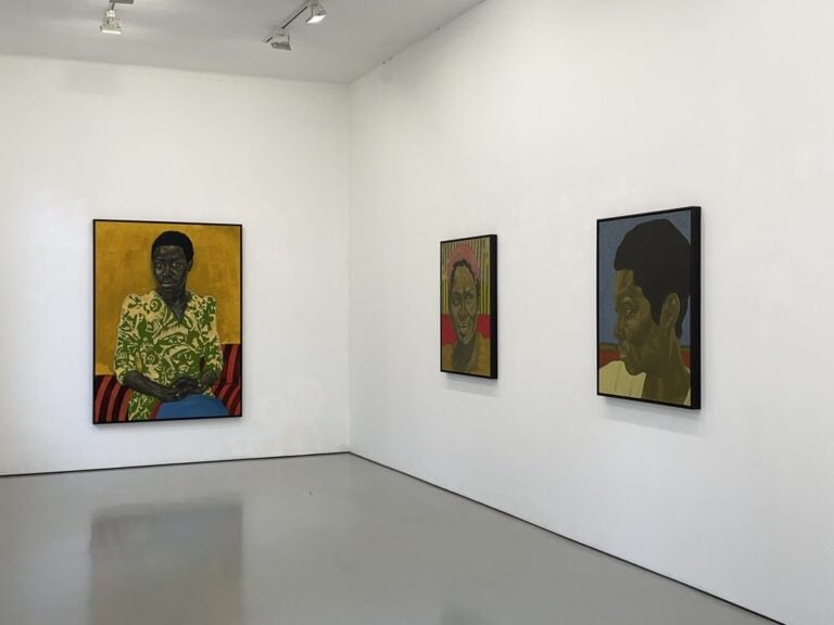 Collins Obijiaku, Traces of Me, installation view at Luce Gallery, Torino, 2023