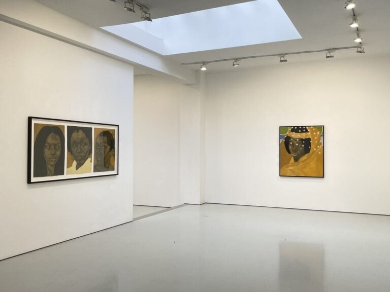 Collins Obijiaku, Traces of Me, installation view at Luce Gallery, Torino, 2023