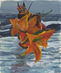 Enrique Martínez Celaya, The Omen (Orange Lily), 2023. Galleria Eduardo Secci, Firenze
