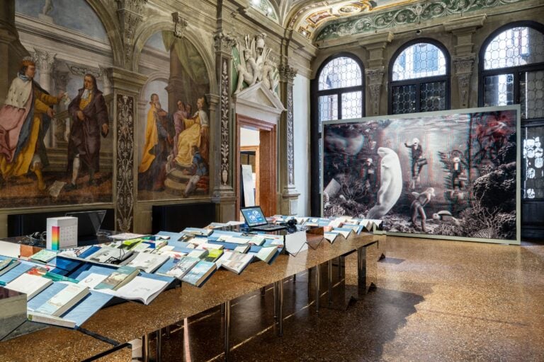 Everybody Talks About the Weather, installation view at Fondazione Prada, Venezia, 2023. Courtesy Fondazione Prada. Photo Marco Cappelletti