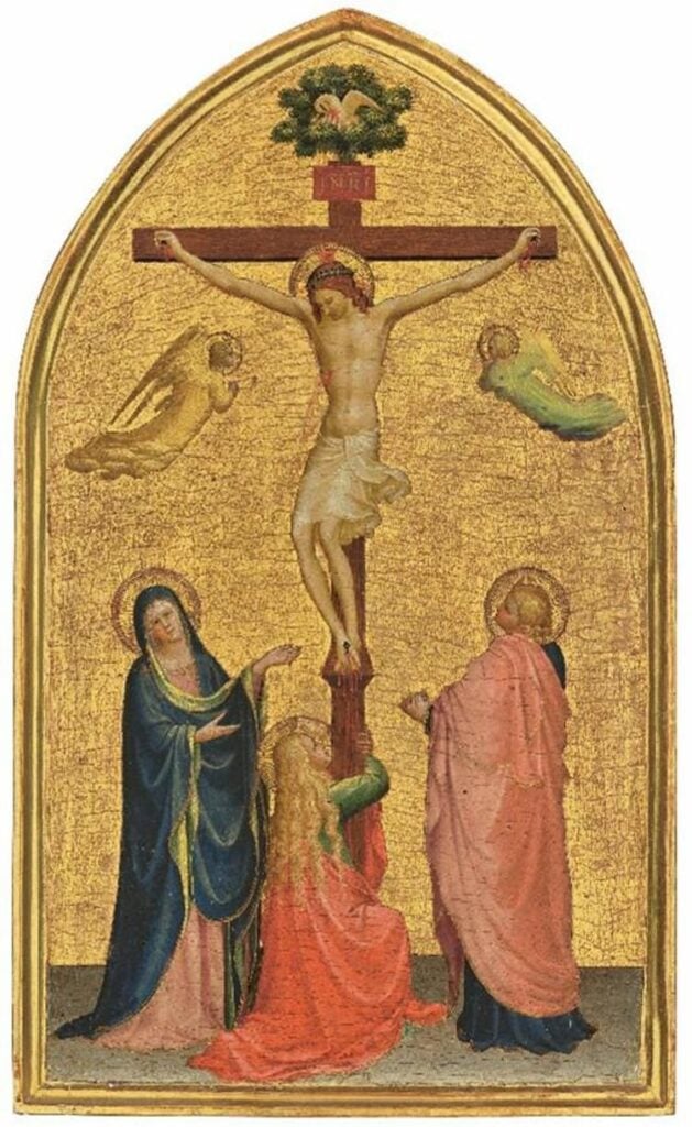 Una rara Crocifissione di Beato Angelico va in asta da Christie’s