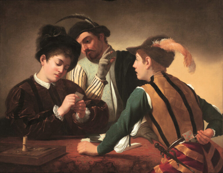 I Bari, Caravaggio, ex Collezione Barberini, Museum of the Order of St John Clerkenwell, Londra