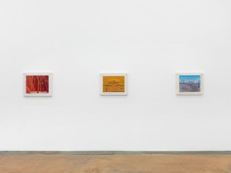 Ian Burn, dal ciclo Value Added Landscape, installation view at MAMCO, Ginevra, 2023. Photo Annik Wetter