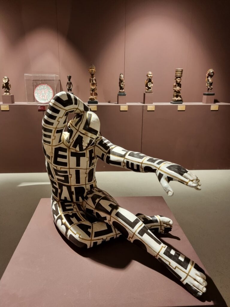 Il Mito dell'Arte Africana nel '900, installation view at Magazzino 26, Trieste, 2023. Photo Marco Guazzieri