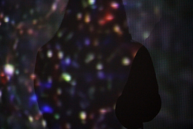 Irene Fenara, MEGAGALATTICO, 2017. Installation view Family Matters @ Gelateria Sogni di Ghiaccio, Bologna