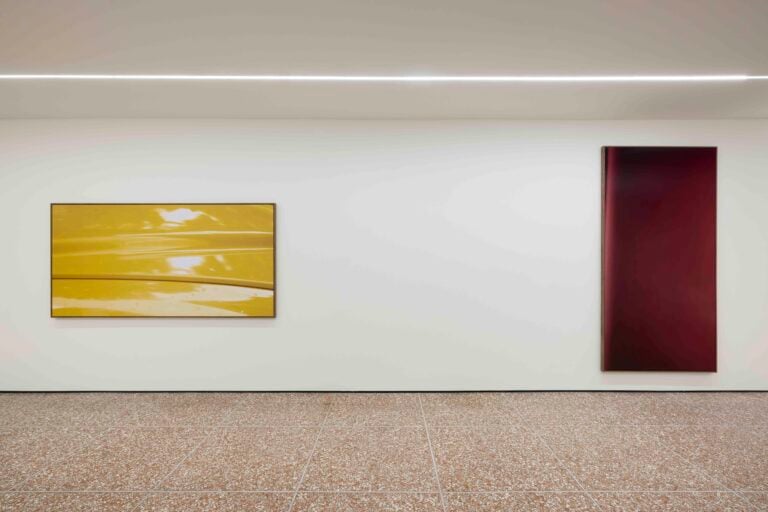 Jan Dibbets, 50 Years of Colorstudies, installation view at LOOM Gallery, Milano, 2023. Photo Andrea Rossetti