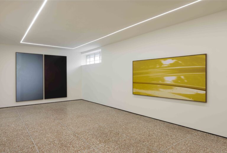 Jan Dibbets, 50 Years of Colorstudies, installation view at LOOM Gallery, Milano, 2023. Photo Andrea Rossetti