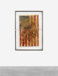 Kiyan Williams, Fried and Suspended Flag, 2023. Courtesy Peres Projects