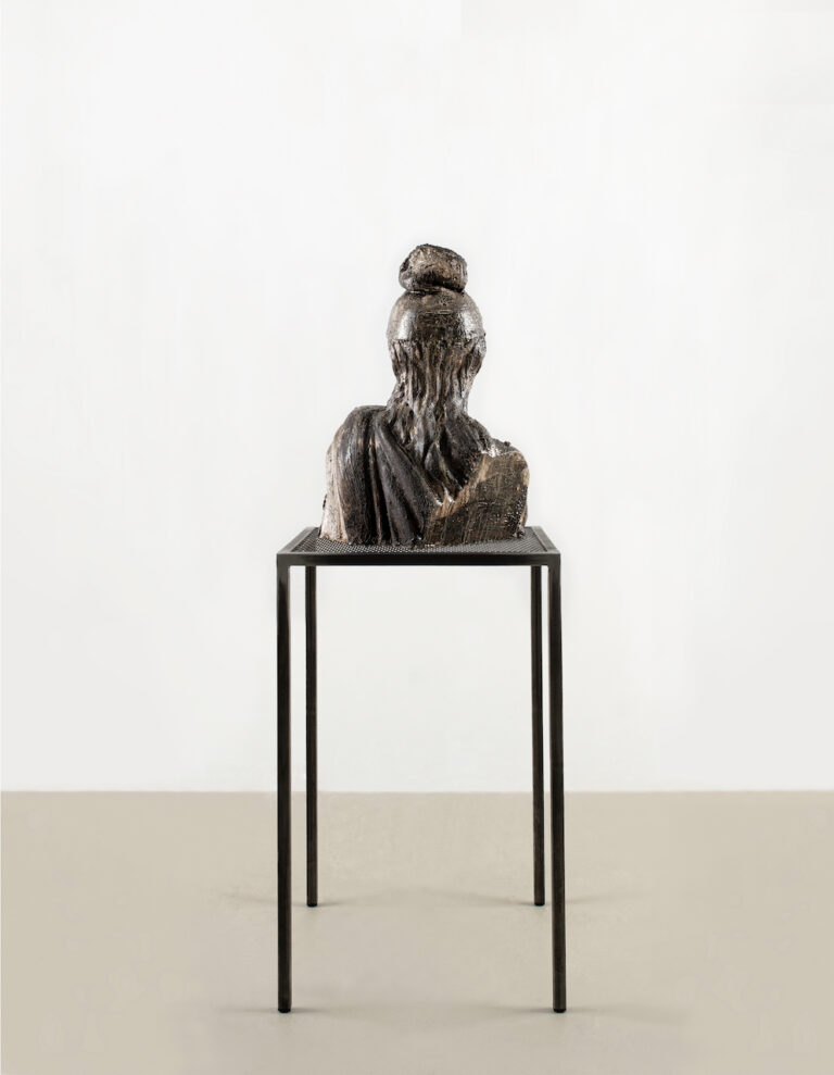 Kiyan Williams, Molten Statue of Freedom, 2023. Courtesy Peres Projects