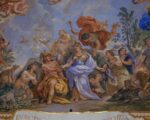 Luca Giordano, Trionfo dei Riccardi, dettaglio dell’affresco della Galleria degli Specchi, Palazzo Medici Riccardi. Photo Antonio Quattrone