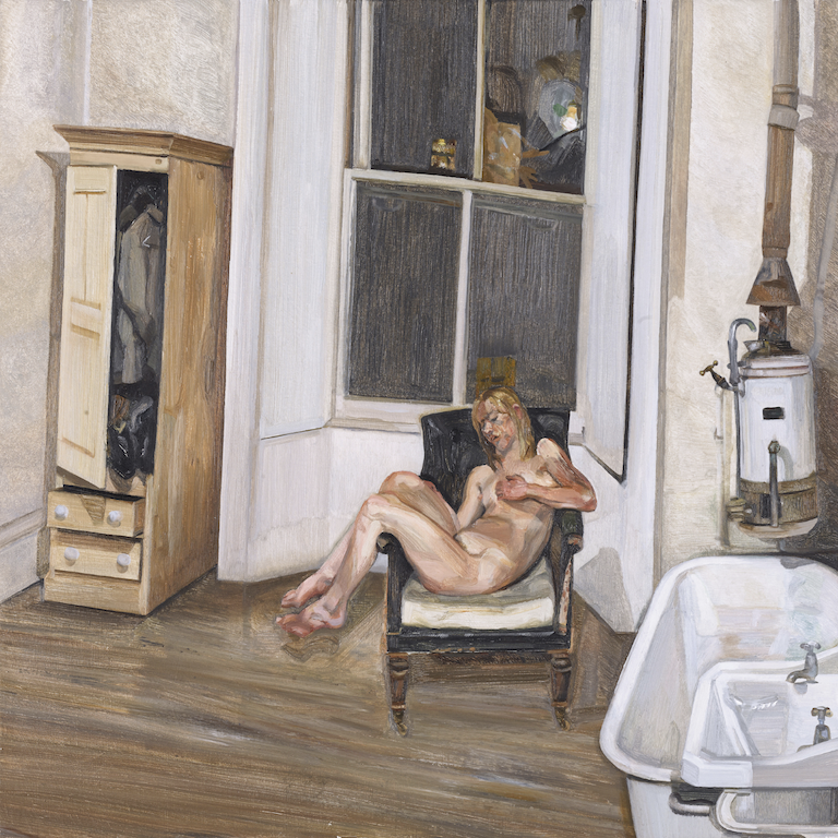 Lucian Freud, Night Interior (1968 69). Courtesy: Sotheby’s