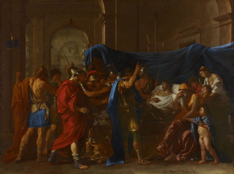 Nicolas Poussin, The Death of Germanicus, Google Art Project