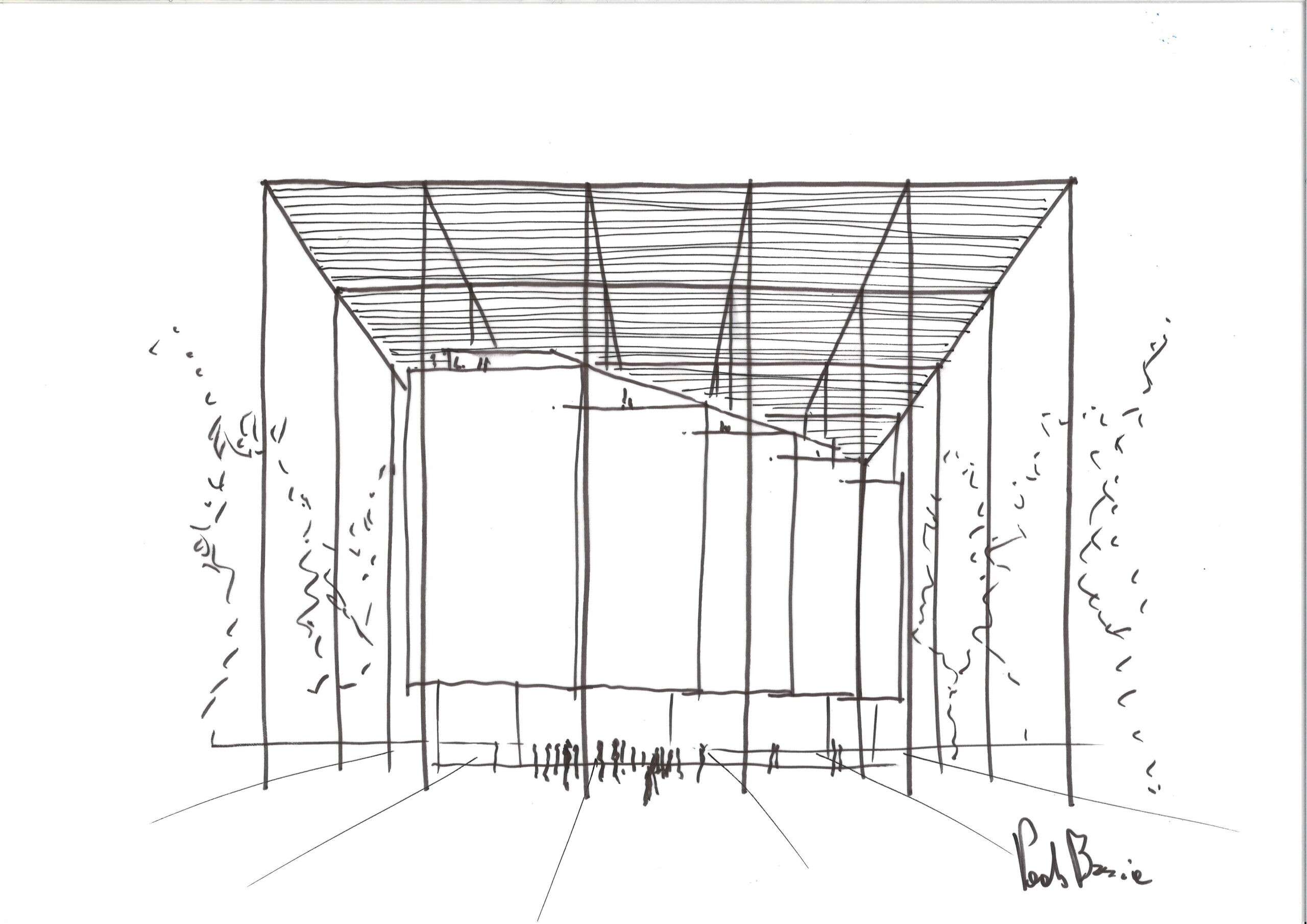 OBR, Casa BFF Sketch, Paolo Brescia, 2023