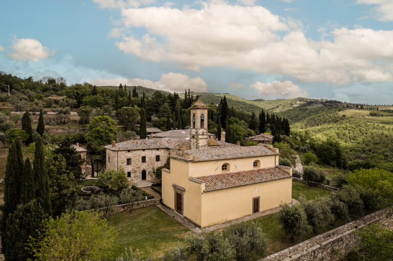 Pierattelli Architetture, esterni relais Pieve Aldina, Chianti. Photo Iuri Niccolai