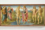 Pietro Vannucci detto il Perugino, Battesimo di Cristo (scomparto di predella), circa 1507, Perugia, Galleria Nazionale dell’Umbria, inv. 267 Foto © Sandro Bellu