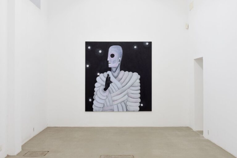 Raphaela Simon, Blaue Nacht, installation view Fondazione Giuliani, Roma, 2023. Photo Roberto Apa