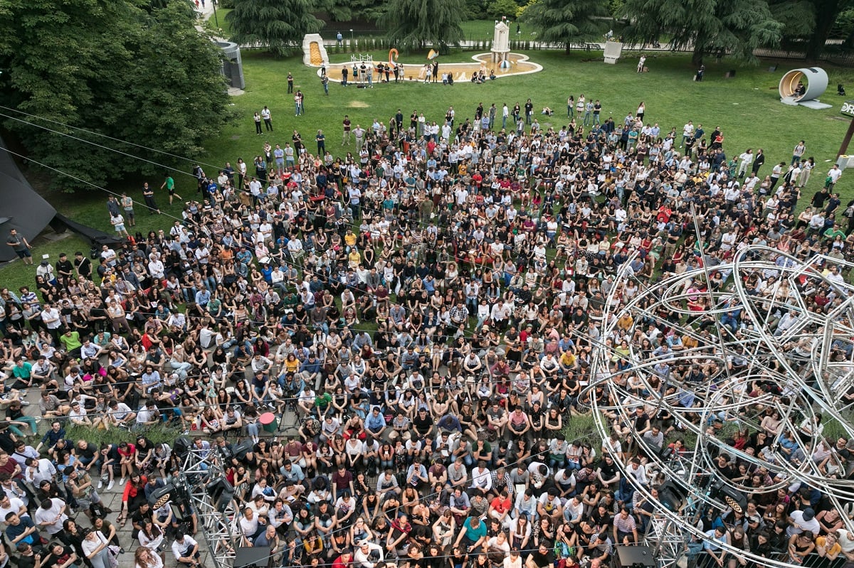 Un incontro di una precedente edizione di Milano Arch Week. Photo: Gianluca Di Ioia, La Triennale di Milano