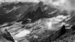 Valle d'Aosta, serracata del ghiacciaio del Toula nel gruppo del Monte Bianco. Stefano Torrione