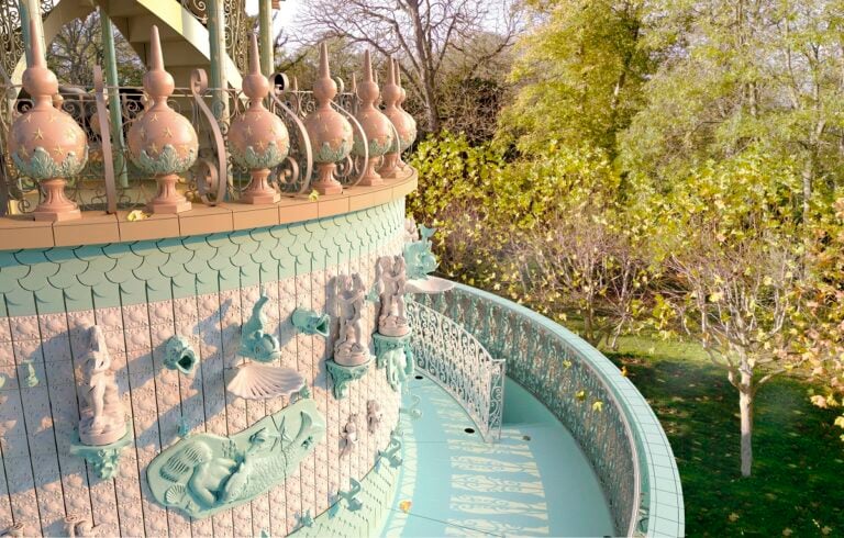 Wedding Cake 3D Rendering © Atelier Joana Vasconcelos