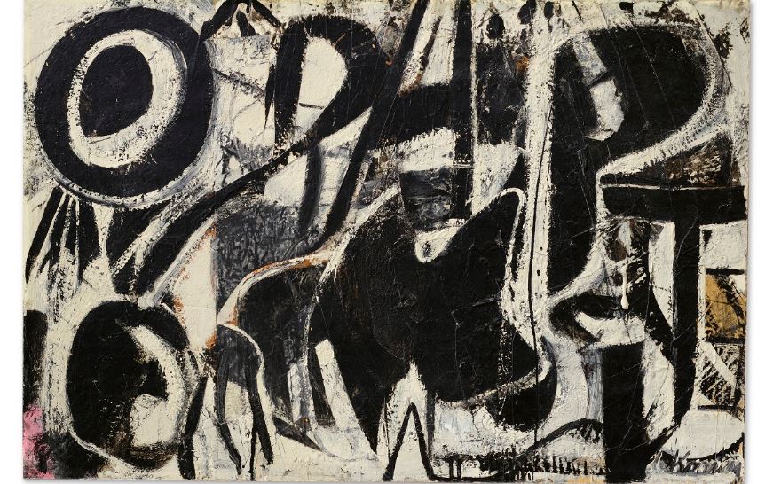 Willem de Kooning, Orestes (1947). Courtesy: Christie’s Images Ltd.