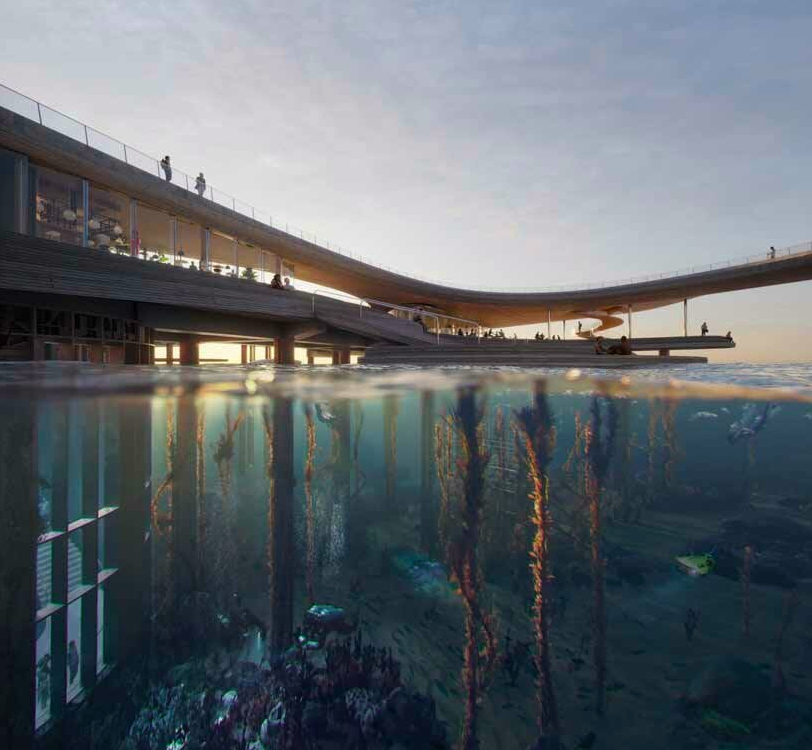 Fornebu Brygge, rendering © Aesthetica Studio